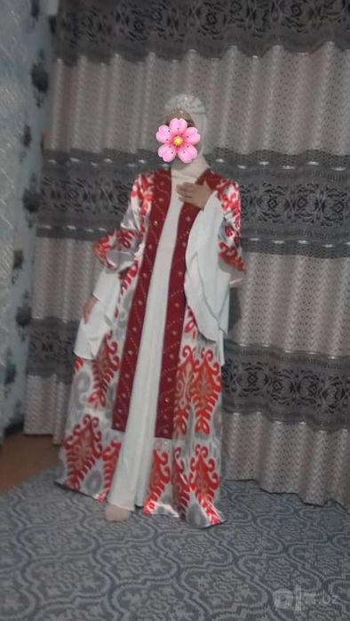 Kelin salom uchun koʻylak 1 marta kiyilgan yangidek