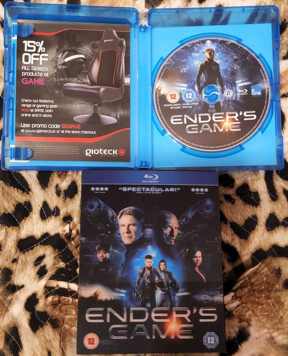 Blu-ray Sci-Fi Independence Day 1 & 2 + Ender’s Game Lenticular