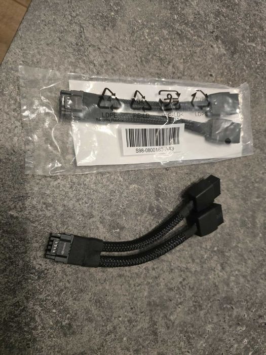 Connector 16‑pin „12VHPWR” sau „12V‑2×6” pt. PCIe 5.0, noi, originale