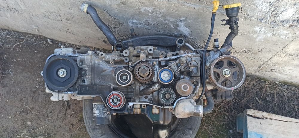 Субару форестер 2.5 простой мотор