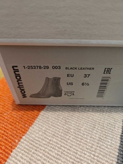 Tamaris дамски кожени боти 37 номер