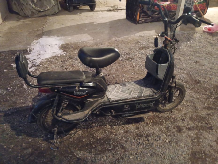 Электро скутер леопард
