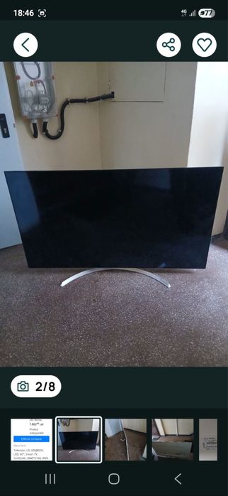 Vand Televizor TV Smart LG cu display defect