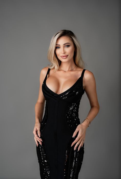 ROCHIE midi bandaj cu DECOL V