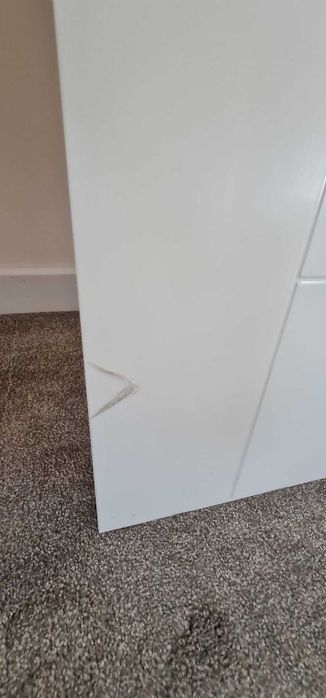 Foaie usa lemn alba sistem glisare usa hambar - barn door