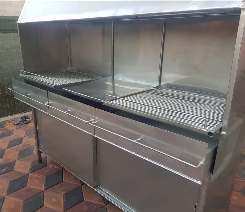 Grill inox alimentar