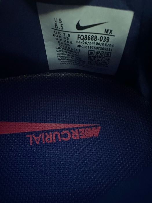 Nike Mercurial Air Zoom FG originale – Noi, în cutie