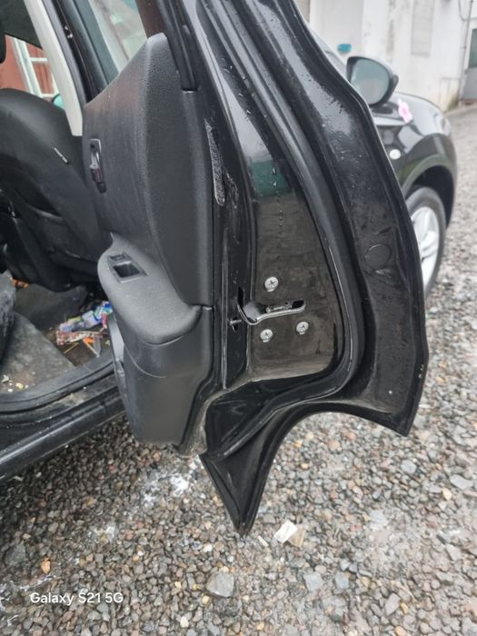 Usa Dreapta Spate Nissan Qashqai Facelift 2010 - 2013 SUV 4 Usi BLACK Metalizat Z11 (1444)