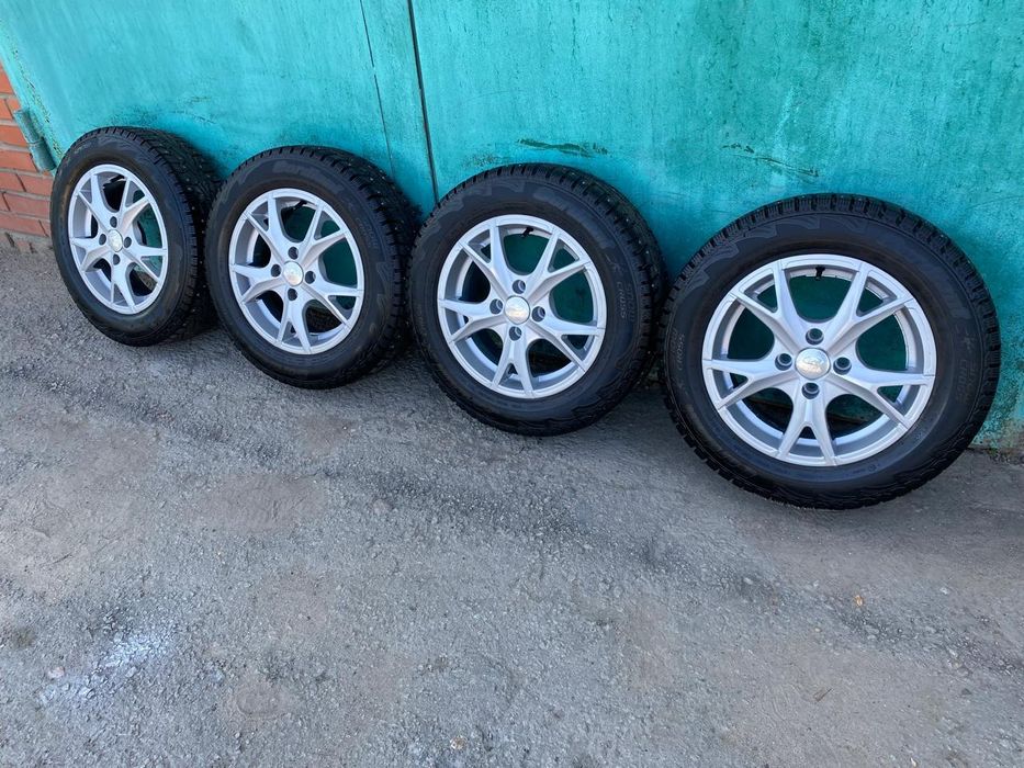 Диски с зимней резины на ВАЗ
