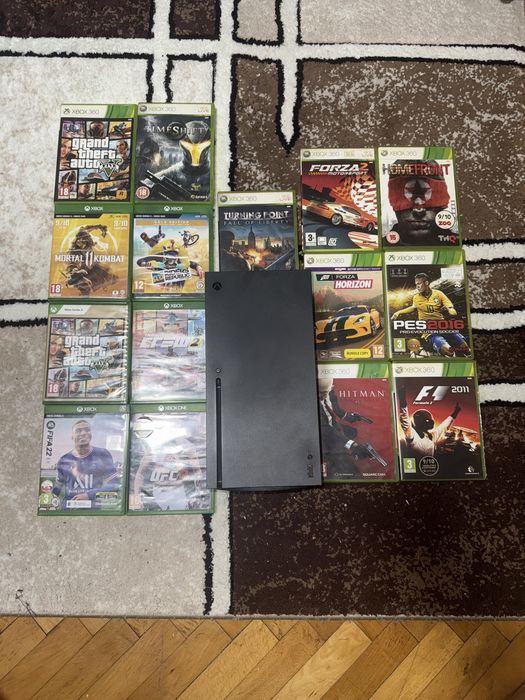 vand xbox series x cu jocuri incluse