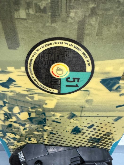 placa snowboard head rocka 4d L151cm