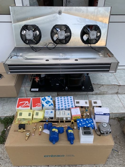 Kit agregat camera frigorifica refrigerare congelare 10m3 nou