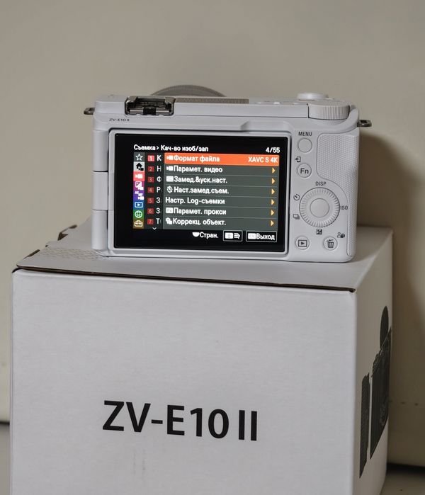Sony ZV-E10 2 Mark II  4K, Slog3, 10bit Mark 2