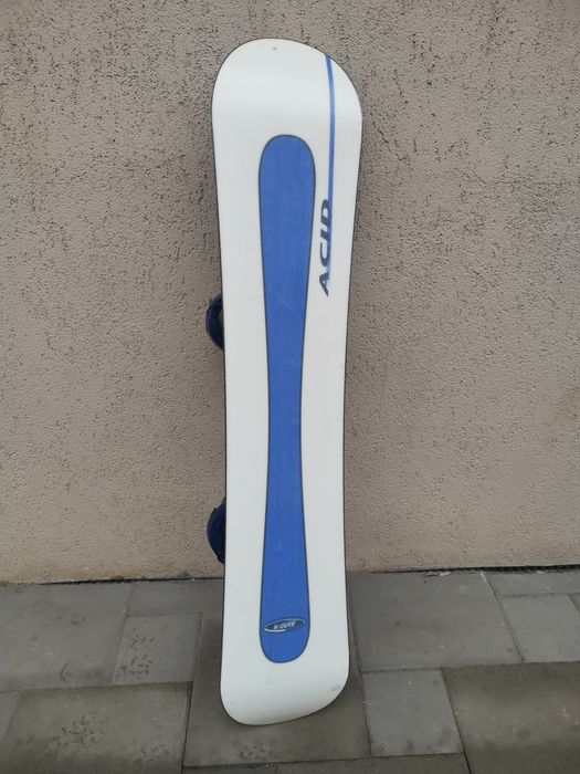 Placa snowboard cu legaturi