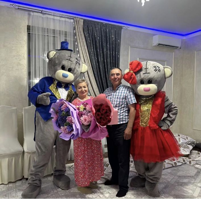 Тедди мишка прокат аренда, аниматор