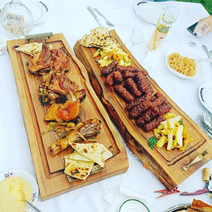 Tocătoare din lemn de nuc