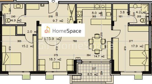 Продава се Тристаен апартамент в София, Овча купел - 123 кв.м за 1260 €/кв.м - Снимка #1