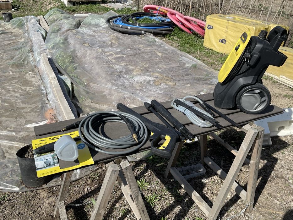 Мойка Karcher K7 compact с пескоструем и пеногенератором