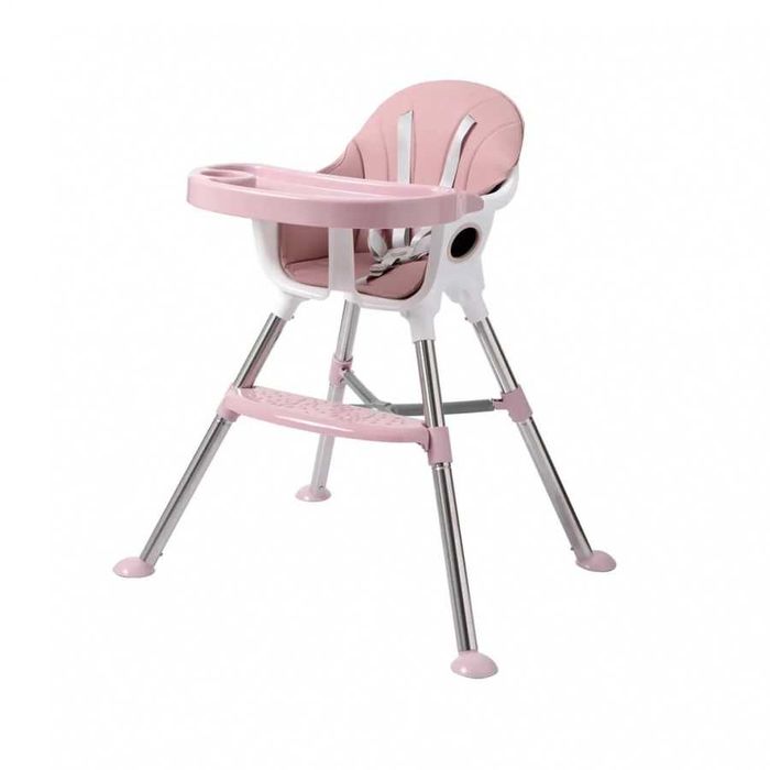 Scaun de masa transformabil Little Mom, cu tavita ajustabila