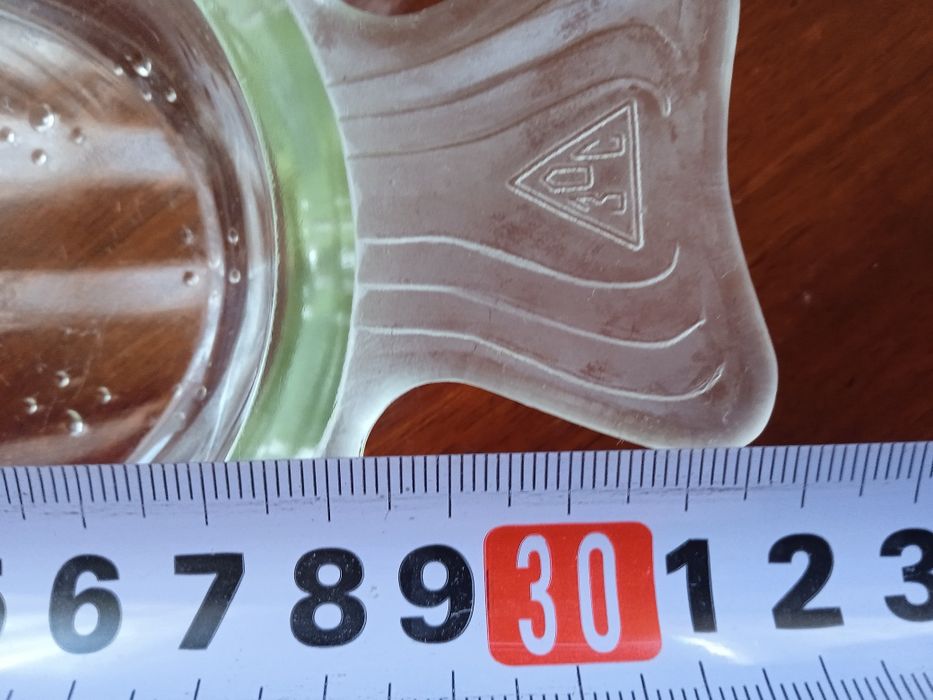 Селёдочница в виде рыбы, винтаж СССР, мутное стекло, 1970-е гг,ЗОС