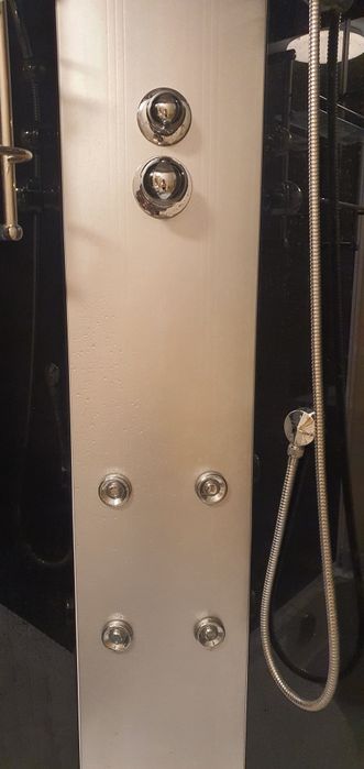 Cabina de duș cu hidromasaj și cada