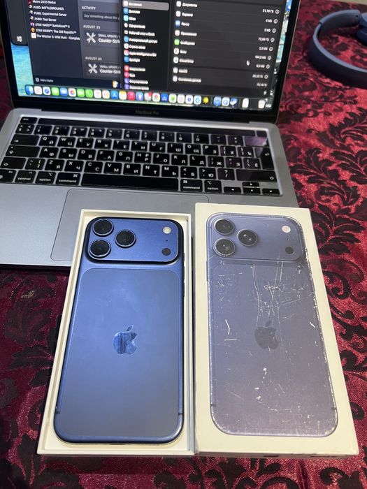 Iphone 17 pro max E-sim E-sim Deep Blue