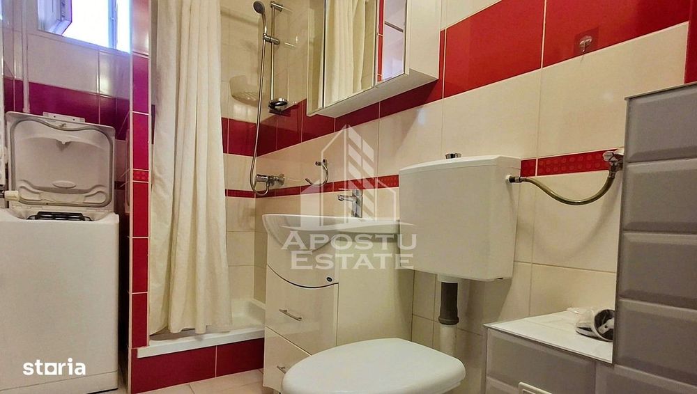 Apartament 1 camera,Decomandat,38 mp, mobilat