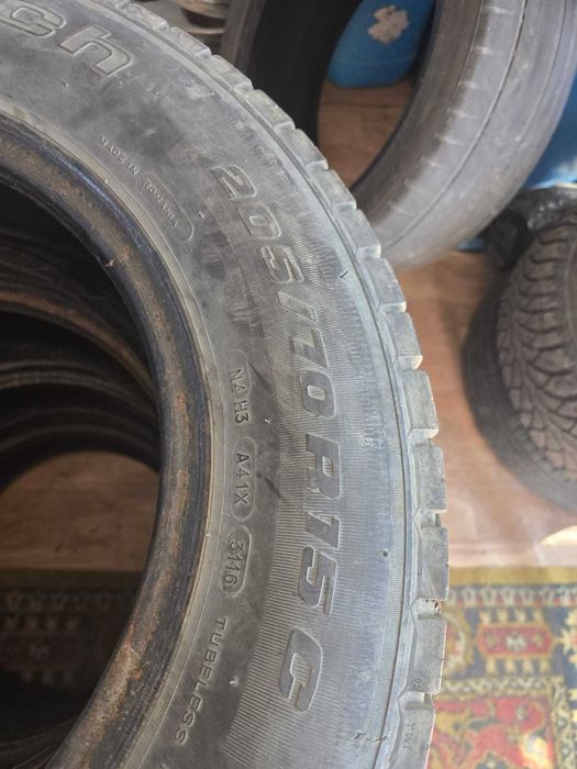 Продам шины резины летние 205/70/15С