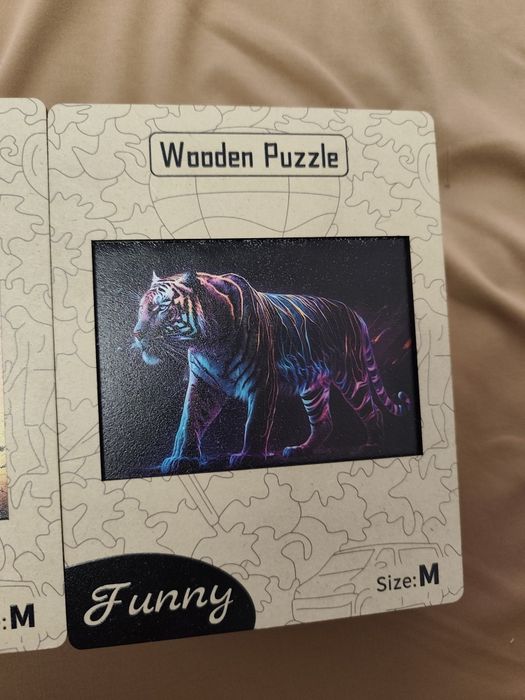 Дървени пъзели 3 броя