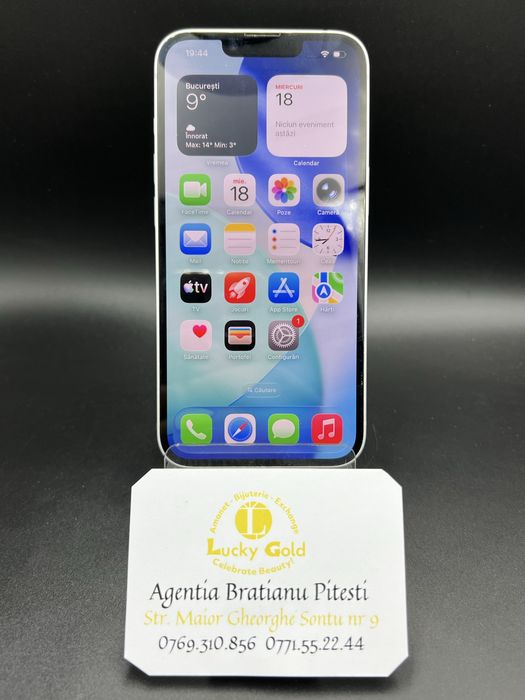 Telefon iphone 16e 128/8 gb 100% baterie cod 25412