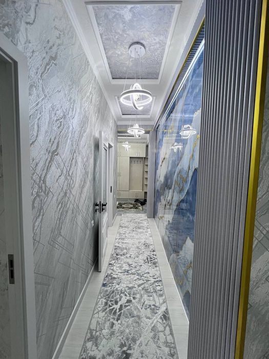 Аренда 3 хонали евро квартира Сергели-7 Грин Хаус новастройка