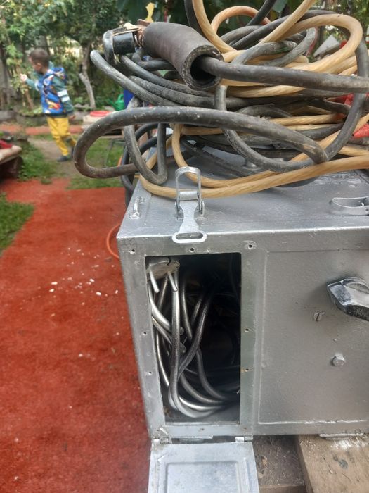 Aparat de sudura industrial bobinaj pe bara cupru primar și secundar