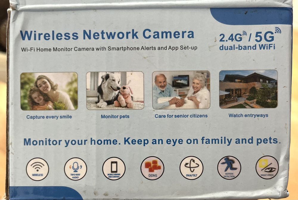 Camera Supraveghere de interior Wifi