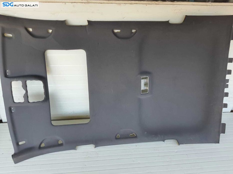 Plafon Tapiterie Tavan Textil Negru Modelul cu Trapa Skoda Octavia 2 VRS Break Combi 2004 - 2013 [L2018]