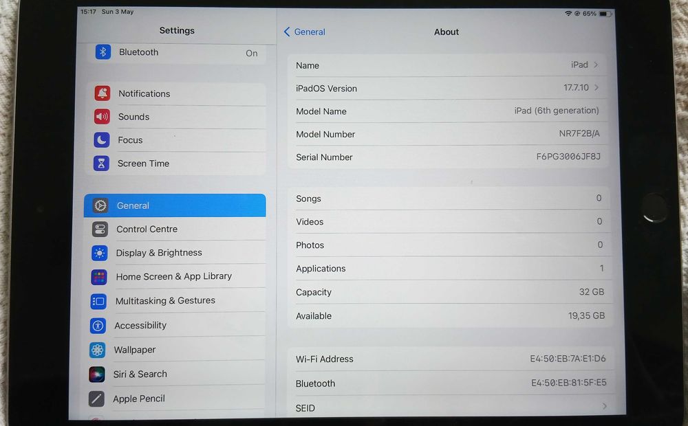 iPad 6 като чисто нов