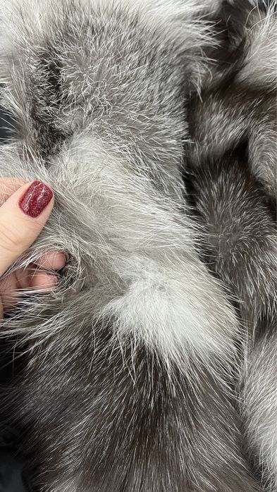 Gorski Montreal дамска парка с естествен косъм лисица и гъши пух