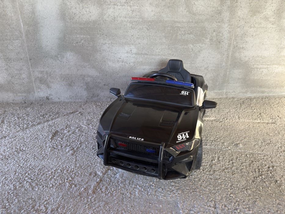 Vand masina de politie electrica copii 2-6 ani