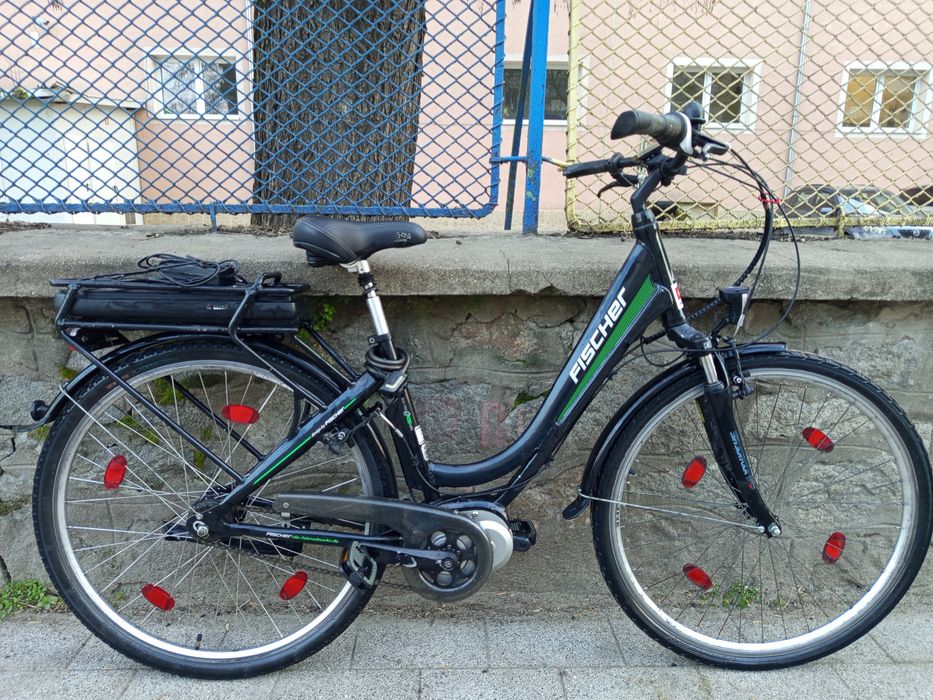 28цола електрически алуминиев велосипед  зарядно устрой дискови спира