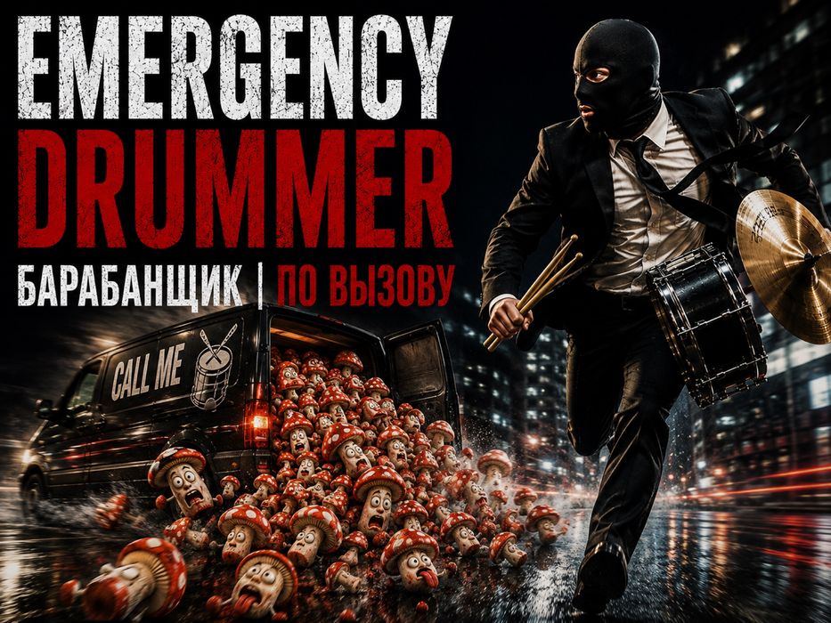 EMERGENCY DRUMMER | Барабанщик по вызову