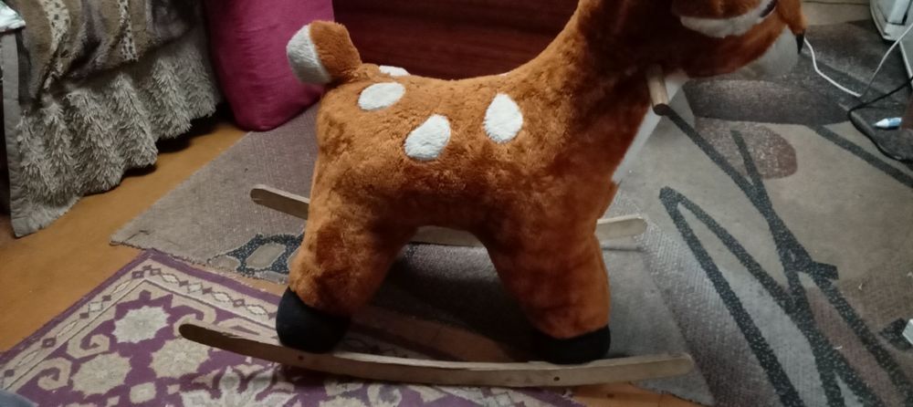 Игрушка-качалка Олень