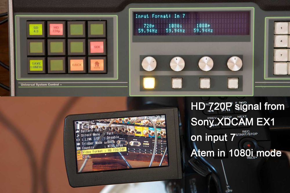 Echolab Atem 1M/E видеомикшер - 3G-SDI, HD-SDI, SD-SDI, HDMI и аналог