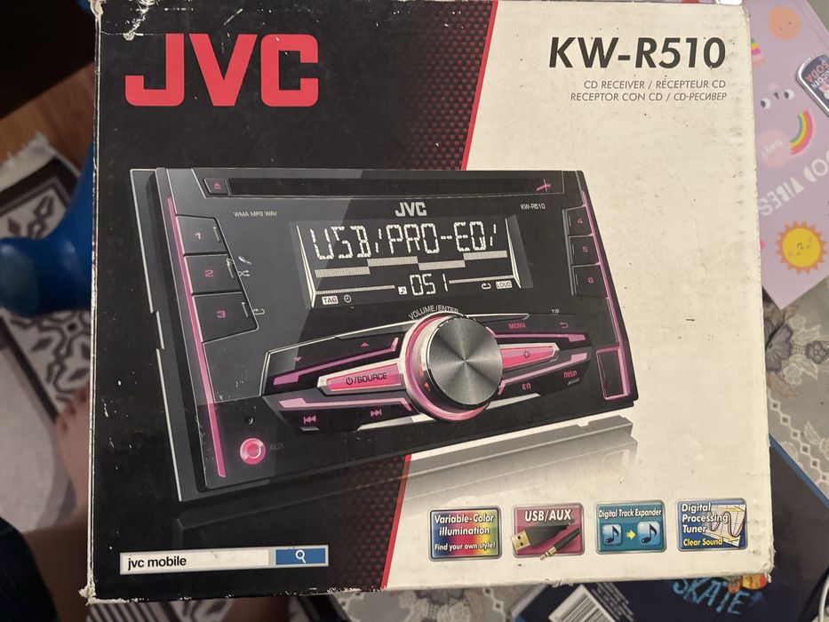 JVC - kw - r510 като нав