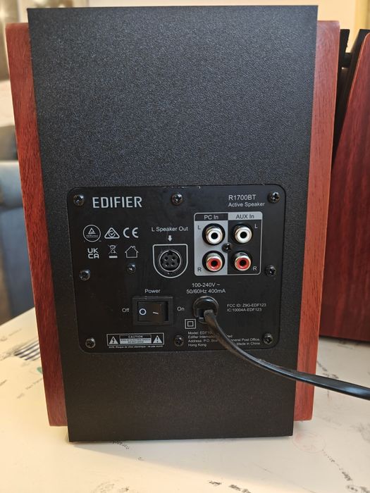 Boxe Edifier 2.0 R1700BT, 66W, Bluetooth, Telecomanda, Maro