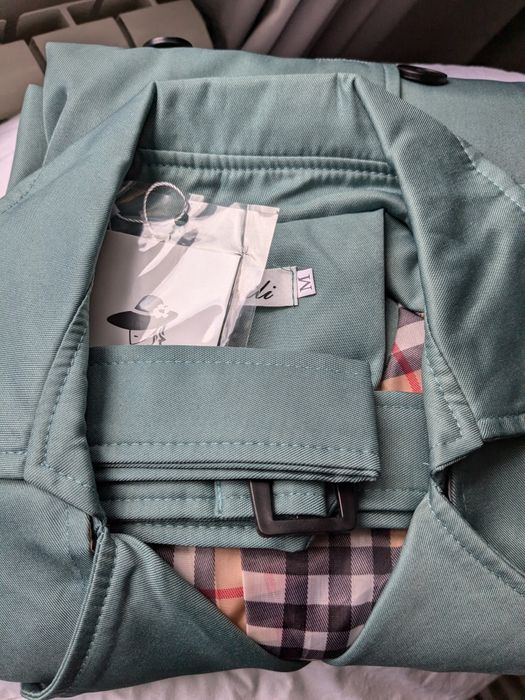 Тренчкот плащ тренч S-M