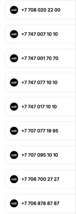 В продаже вип номера