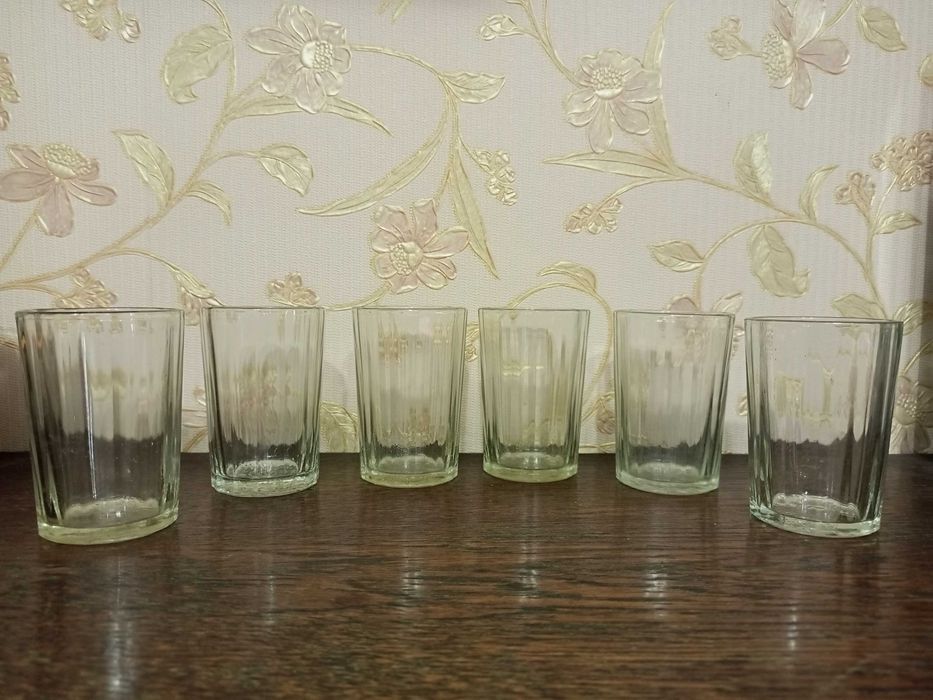 граненые рюмки 6 штук