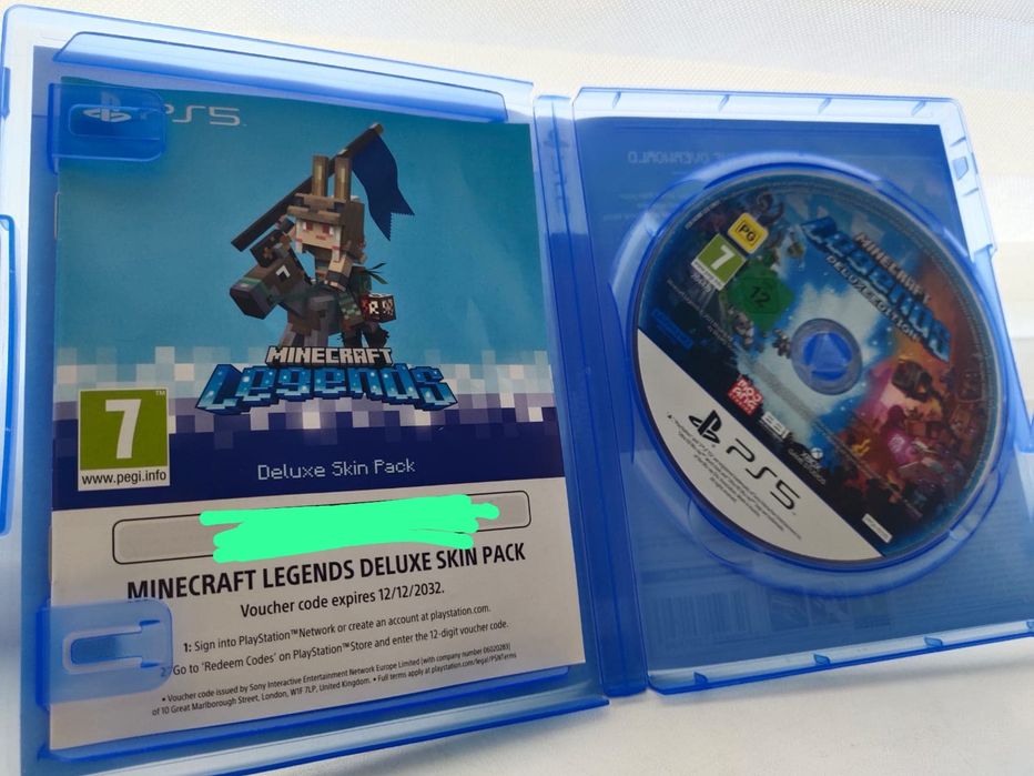 Игра PS5 Minecraft Legends Deluxe Edition