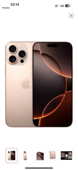 Iphone 16 pro max 256gb