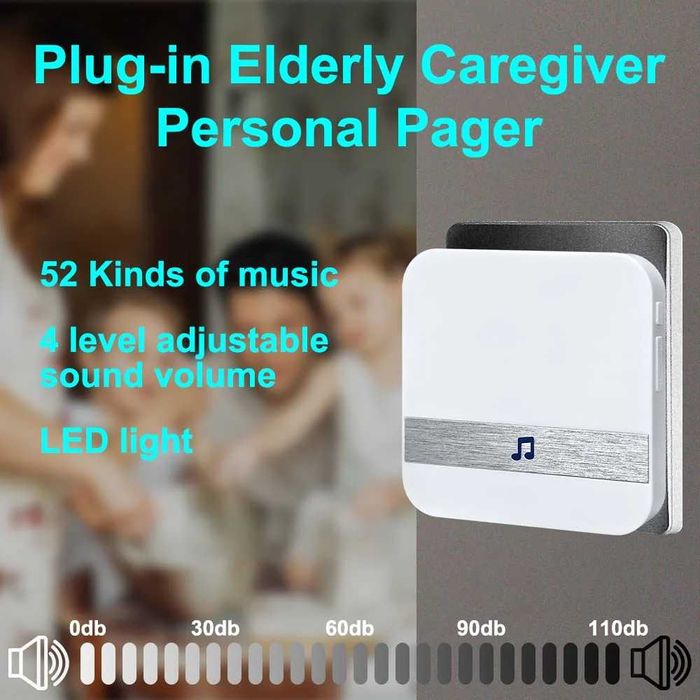 Alarmă mobilă Buton de apel de urgență pentru seniori