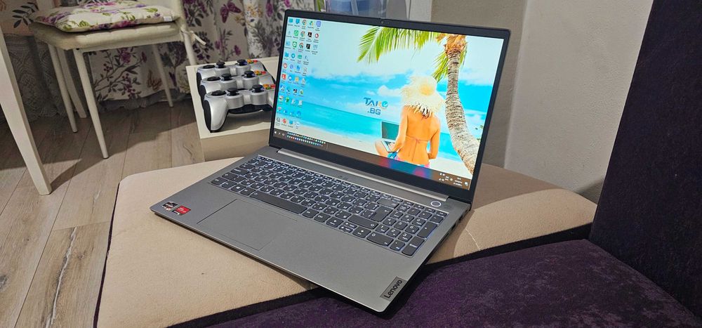 Употребяван Lenovo ThinkBook 15 G2 ARE Ryzen 5, 8GB, 512GB - 6 месеца гаранция